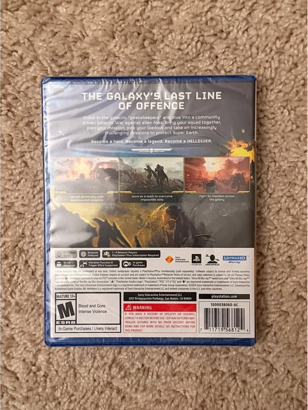 Helldivers 2 for Playstation 5